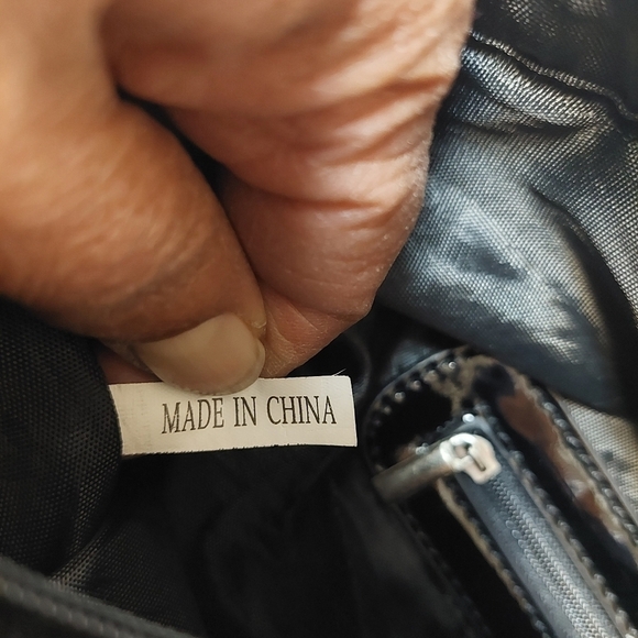 Vintage* 90s Synthetic Multi-coloured Shoulder Bag - Picture 9 of 15